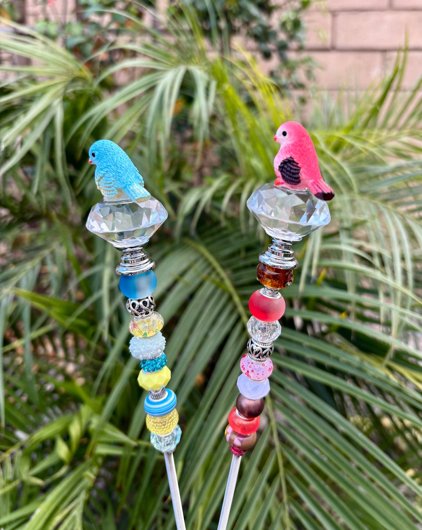 Sea of Bliss Shop - Small Bird Garden and Plant Stakes