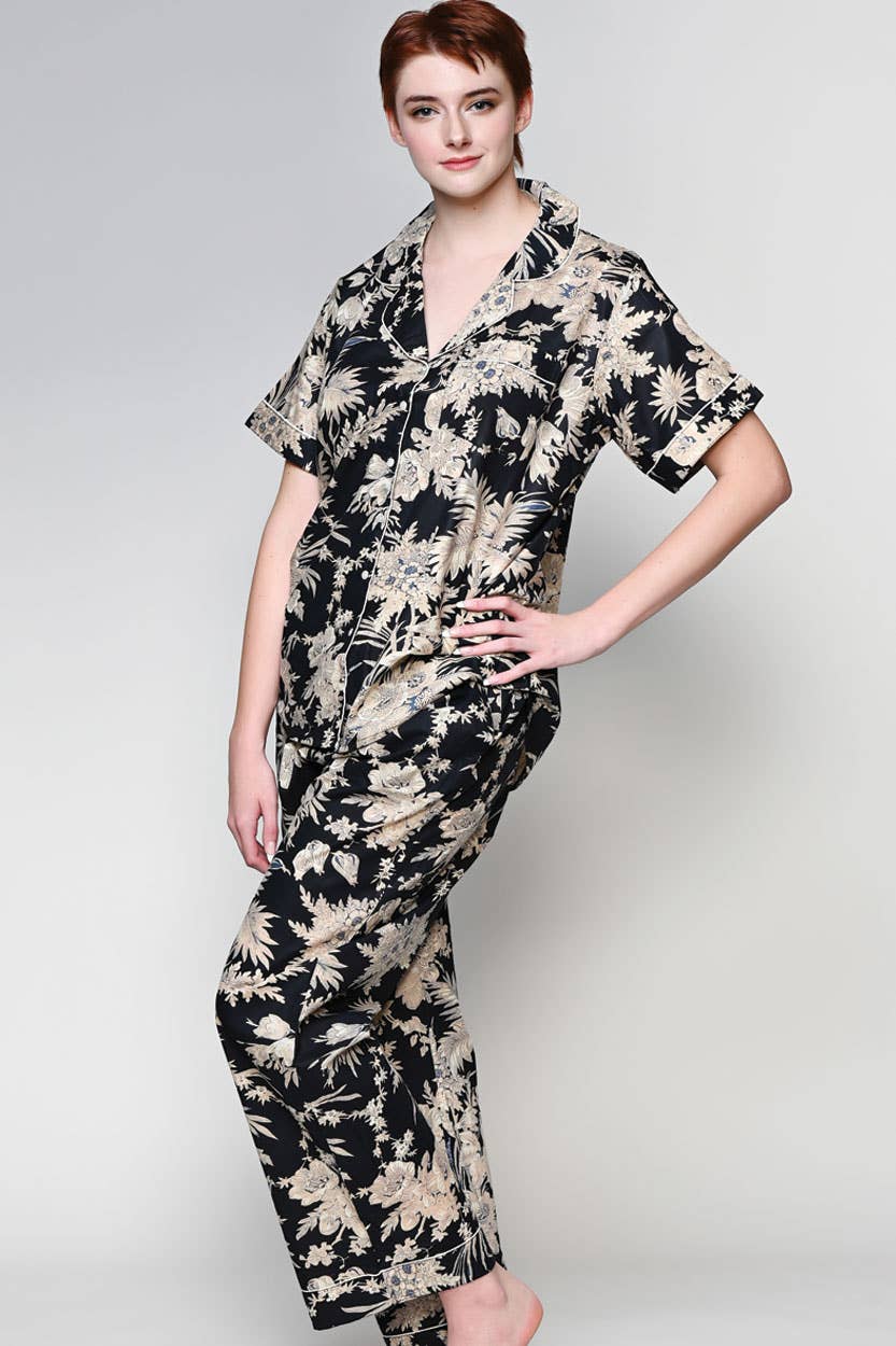 Sevya Handmade - Shanti Pajama Set: L/XL / Red & White