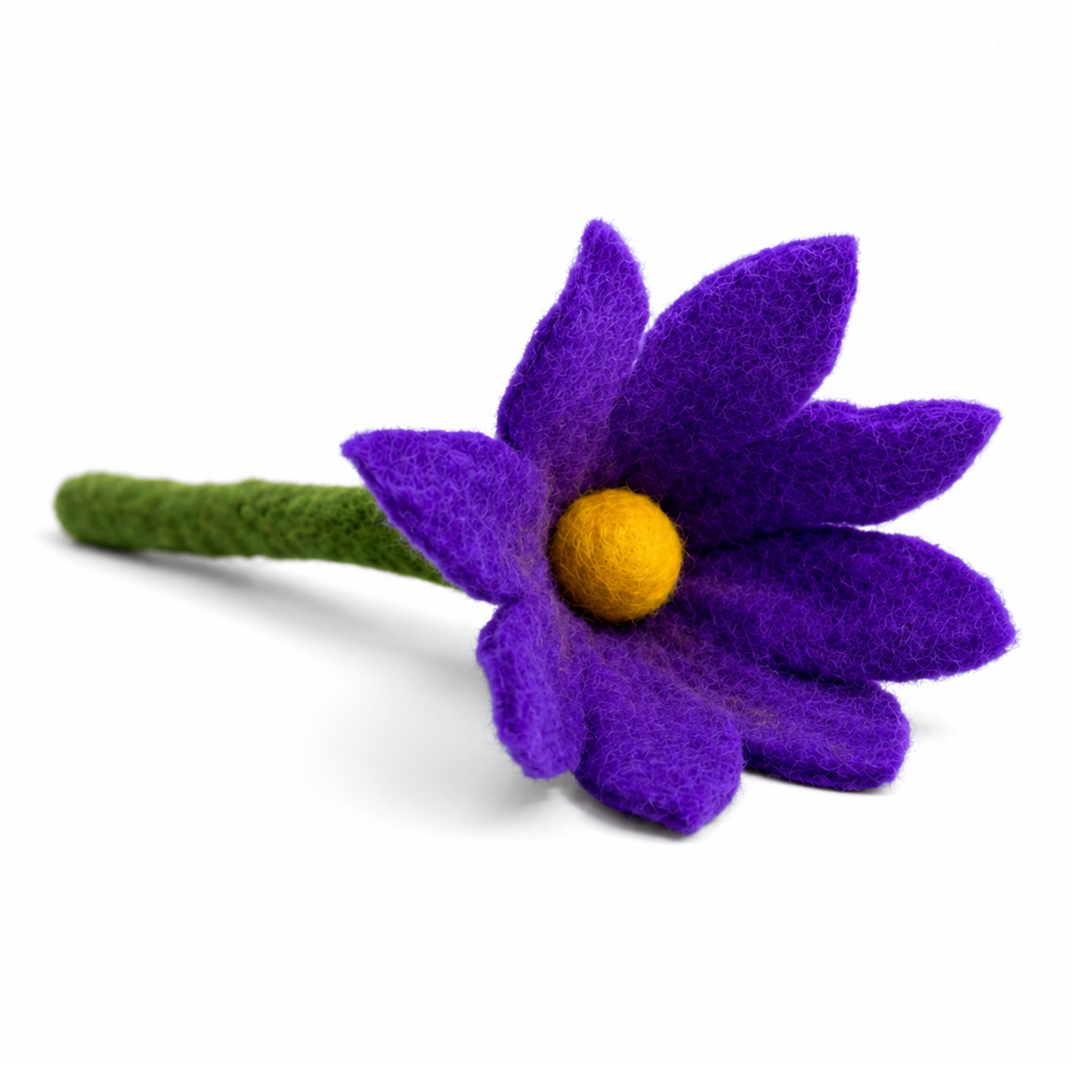 BNB Crafts Inc. - Small Sharp Design Colorful Stick Flower: Light Purple