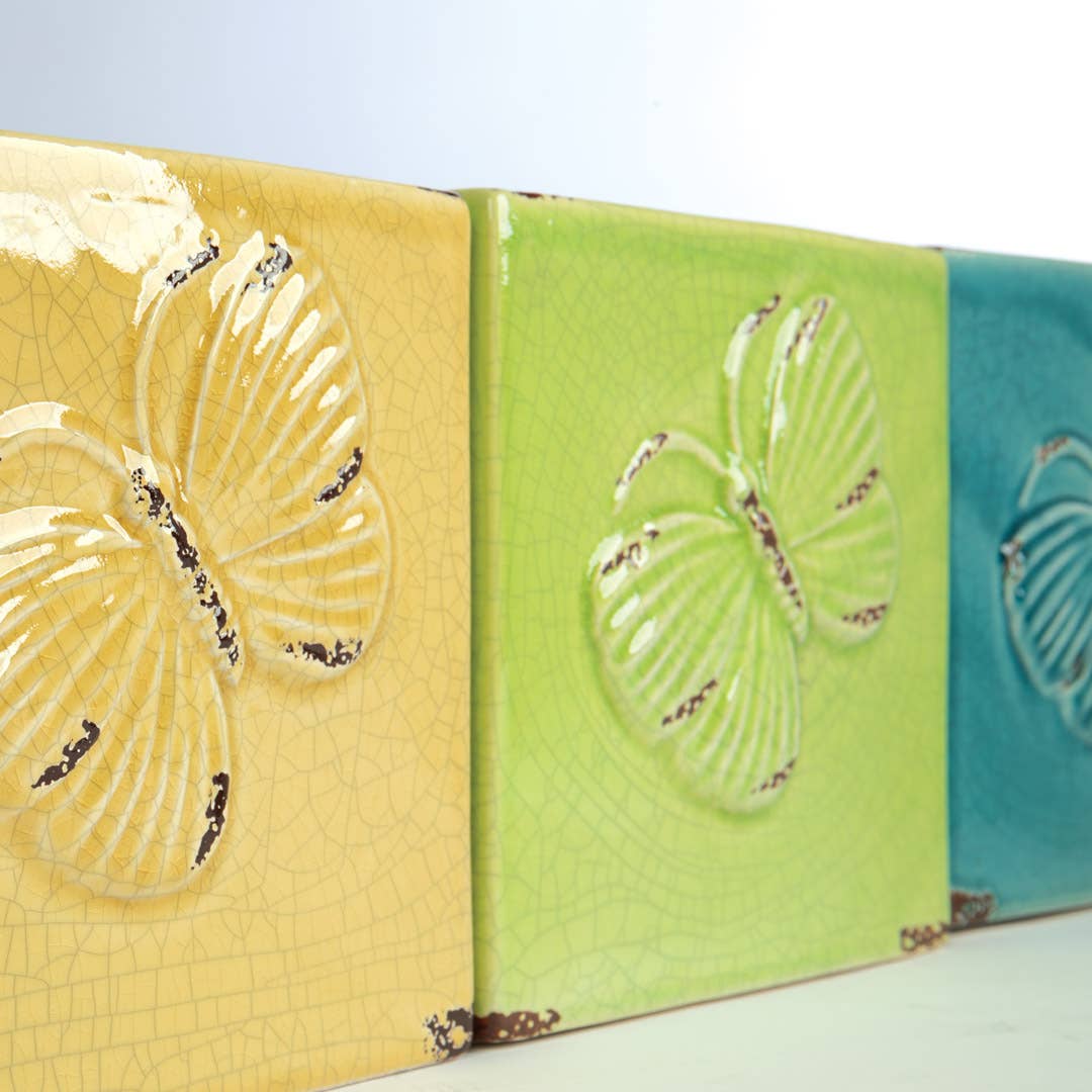 Willow Group - SQ CERAMIC PLANTER - 4 ASST