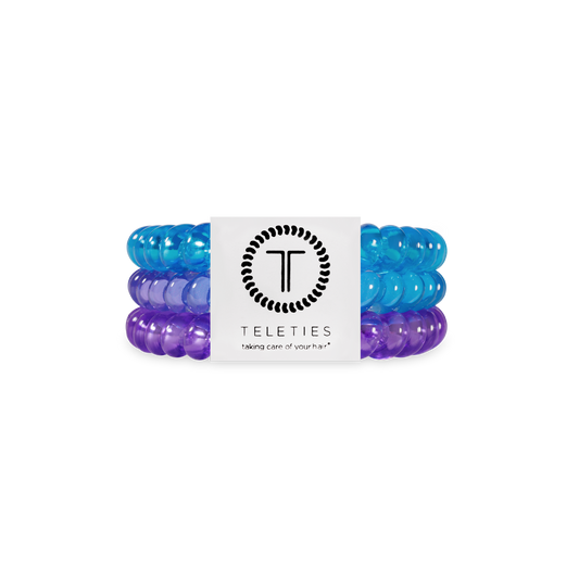 TELETIES - Spiral Hair Coils | Small | Miami Vice