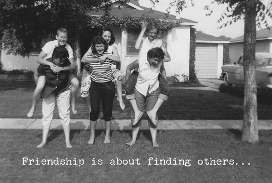 Primitives by Kathy - Friendship Greeting Card