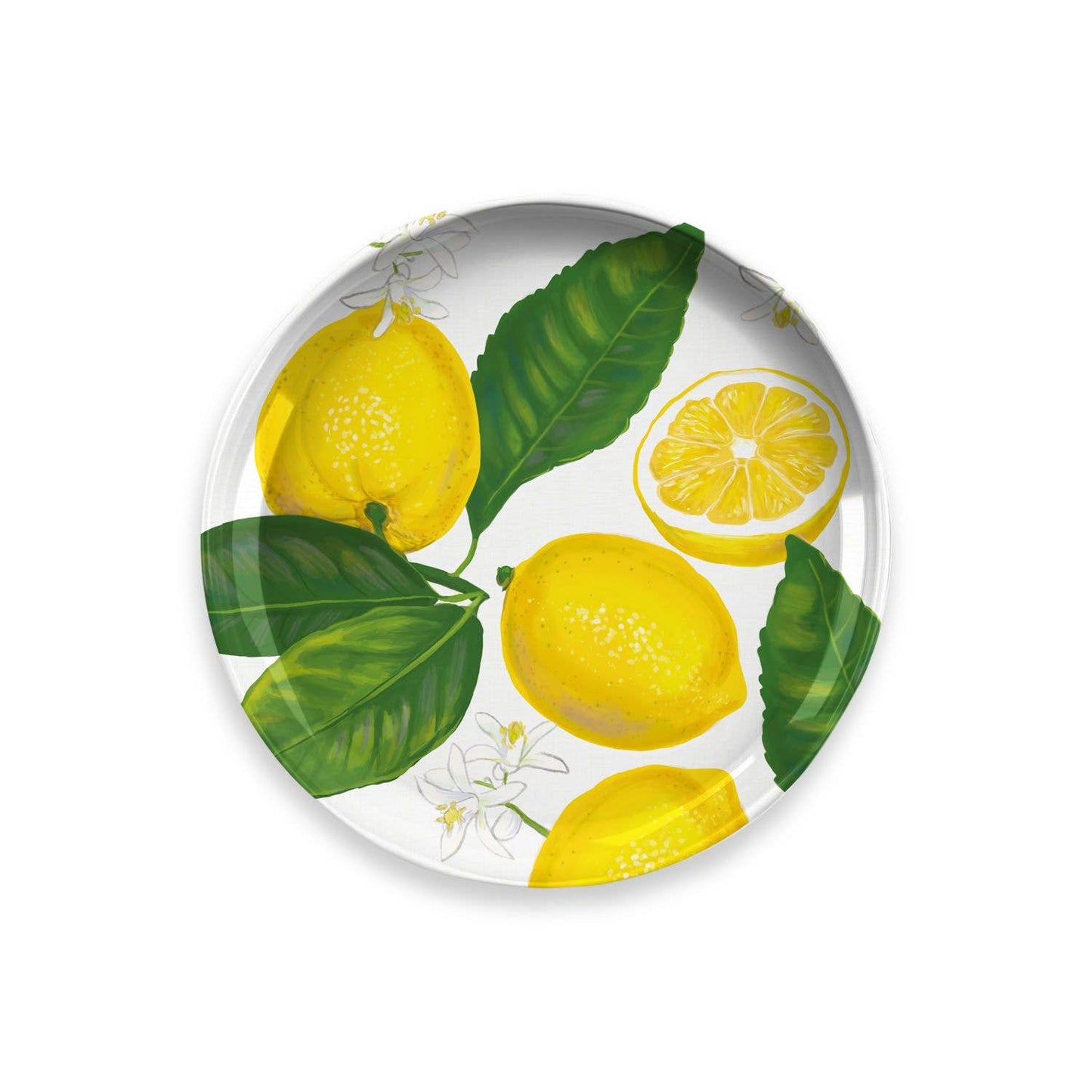 TarHong - Lemon Fresh Dinnerware,Melamine,BPA Free,Dishwasher Safe: Salad Plate 8.5"