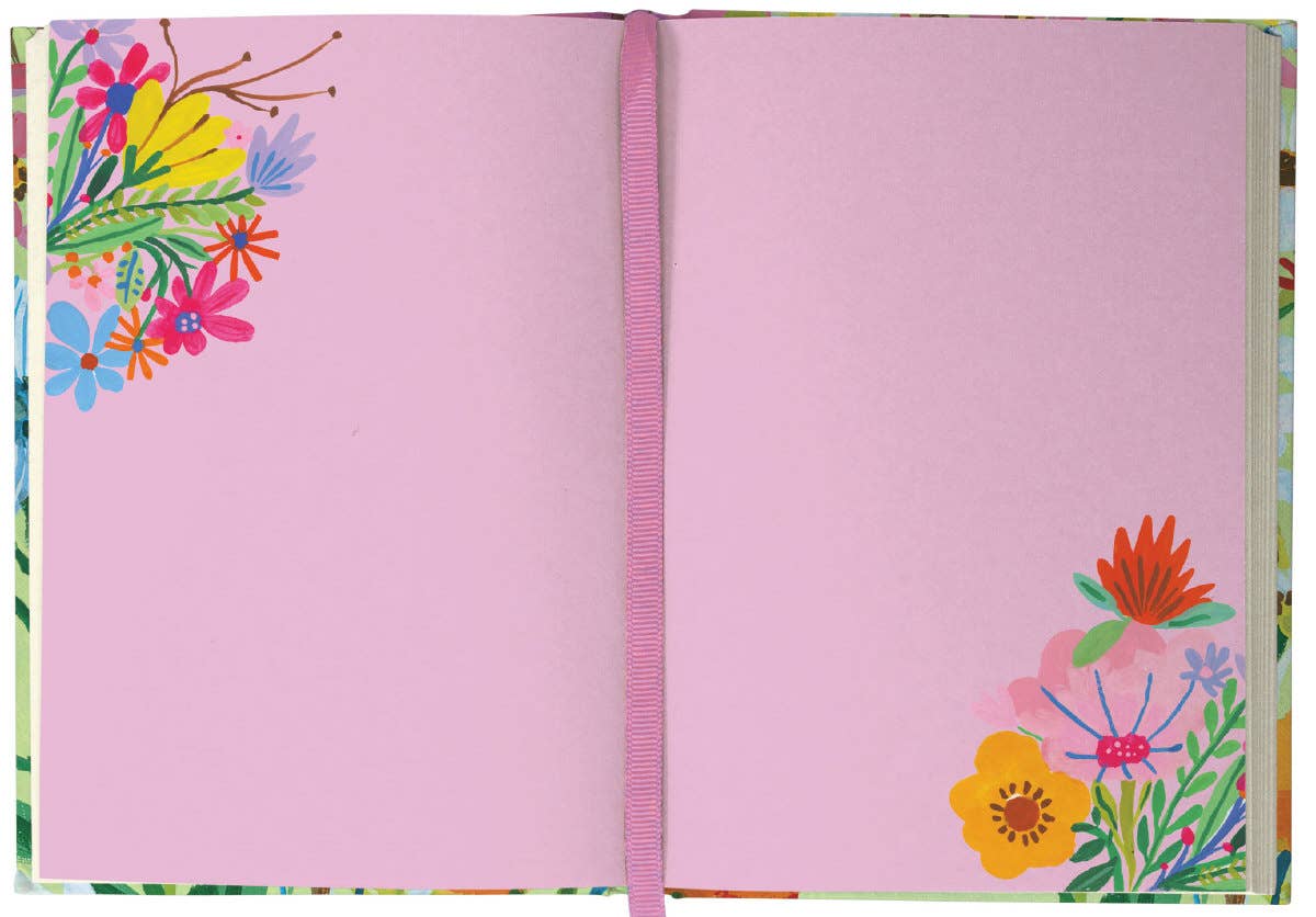 Roger La Borde - Flower Field Illustrated Journal  - AS 068