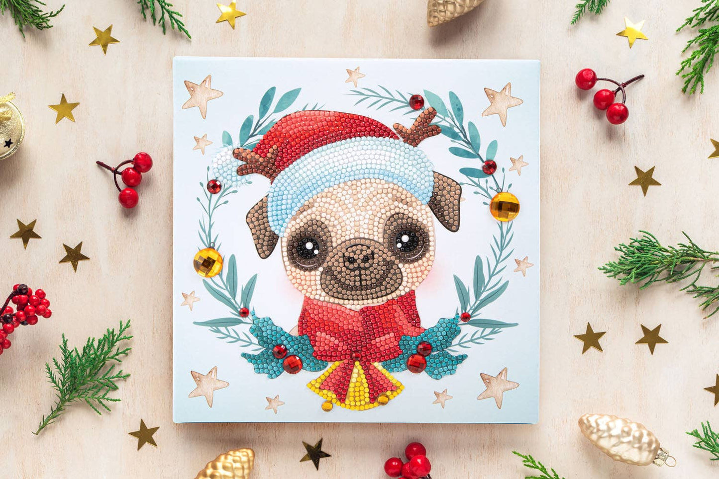 DIAMOND DOTZ® - Dotz Box Christmas Pug