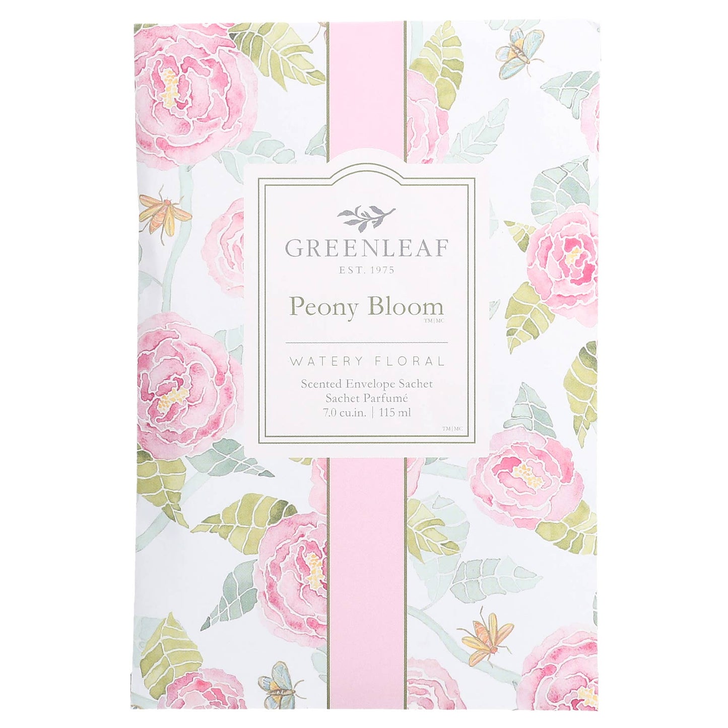 Greenleaf Gifts - Peony Bloom Large Sachet 18 Pack