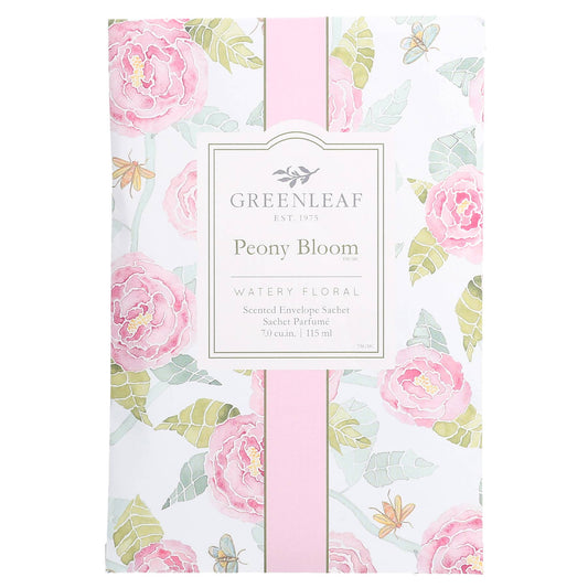 Greenleaf Gifts - Peony Bloom Large Sachet 18 Pack