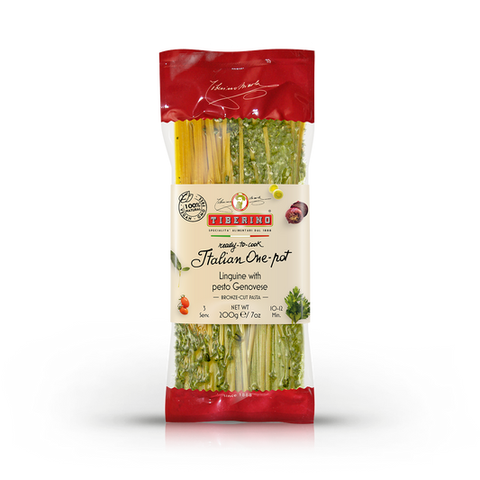 Tiberino - Linguine with Basil Pesto
