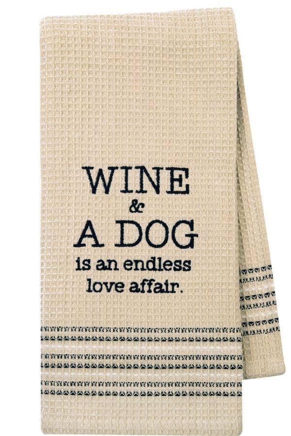 Mona B. - LOVE AFFAIR WAFFLE-WEAVE DISHTOWEL (Set of 2), MH-224