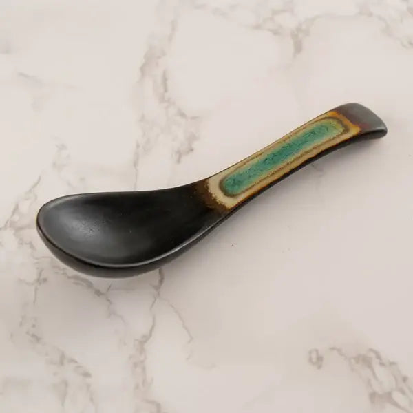 Urban Tokyo - Midori Kanyu 5.75 Inch Length Soup Spoon