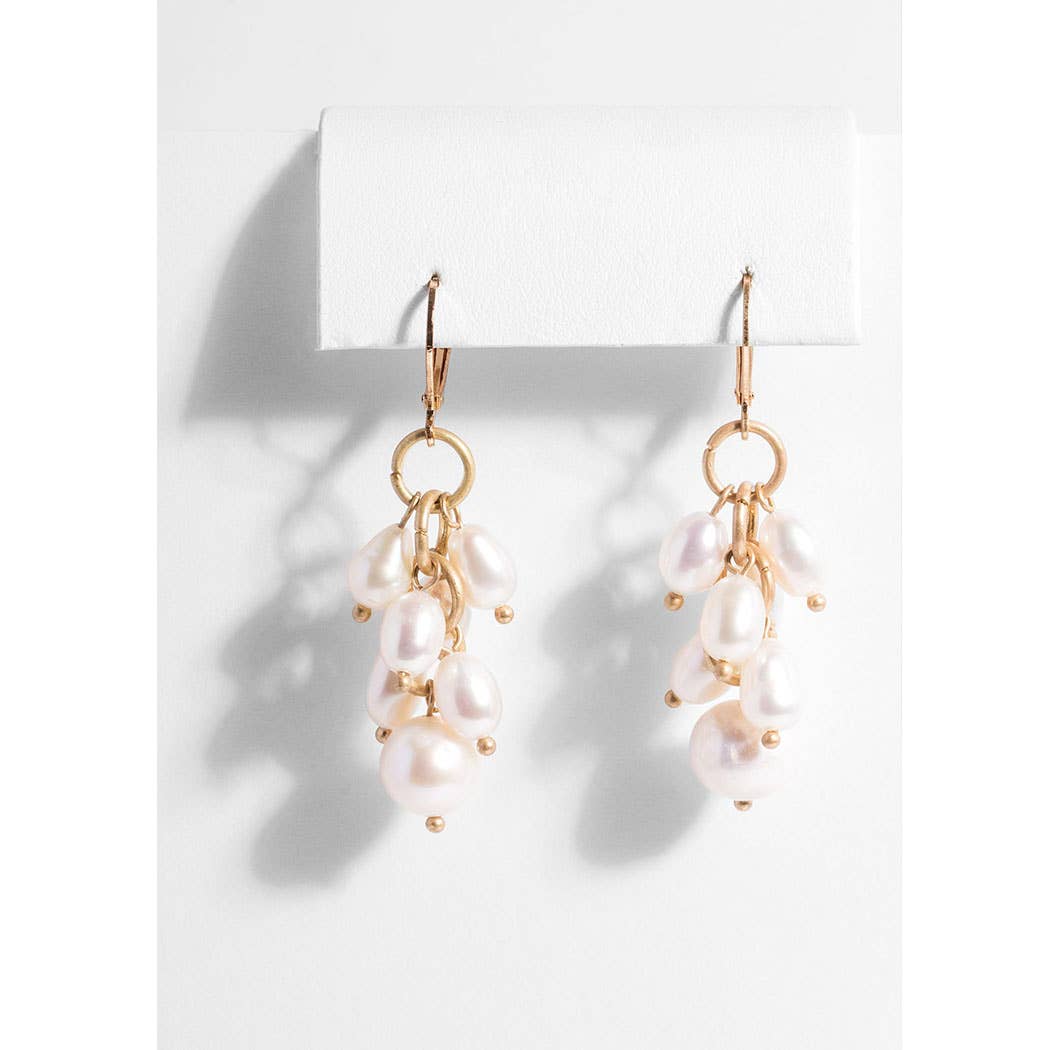 SAACHI - Vineyard Pearl Earring