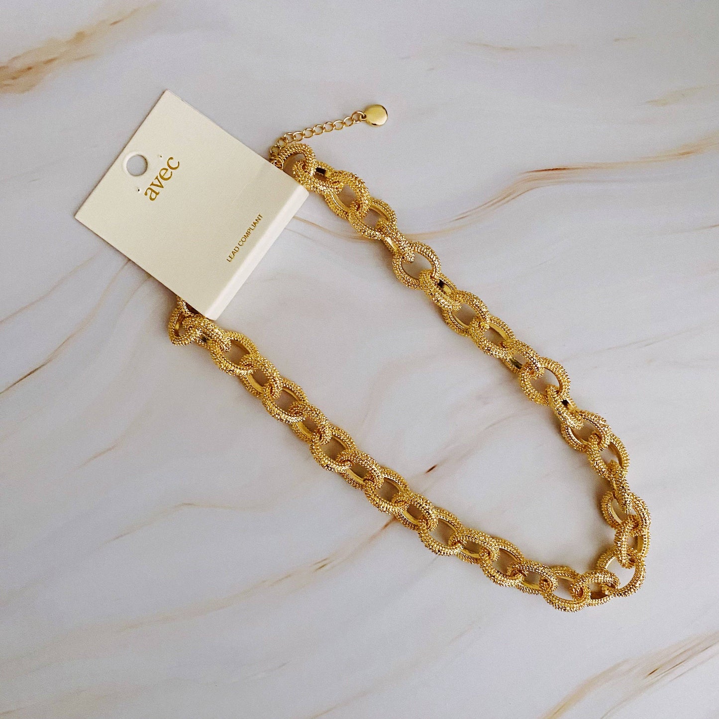 Ellison+Young - Classy Statement Chain Necklace