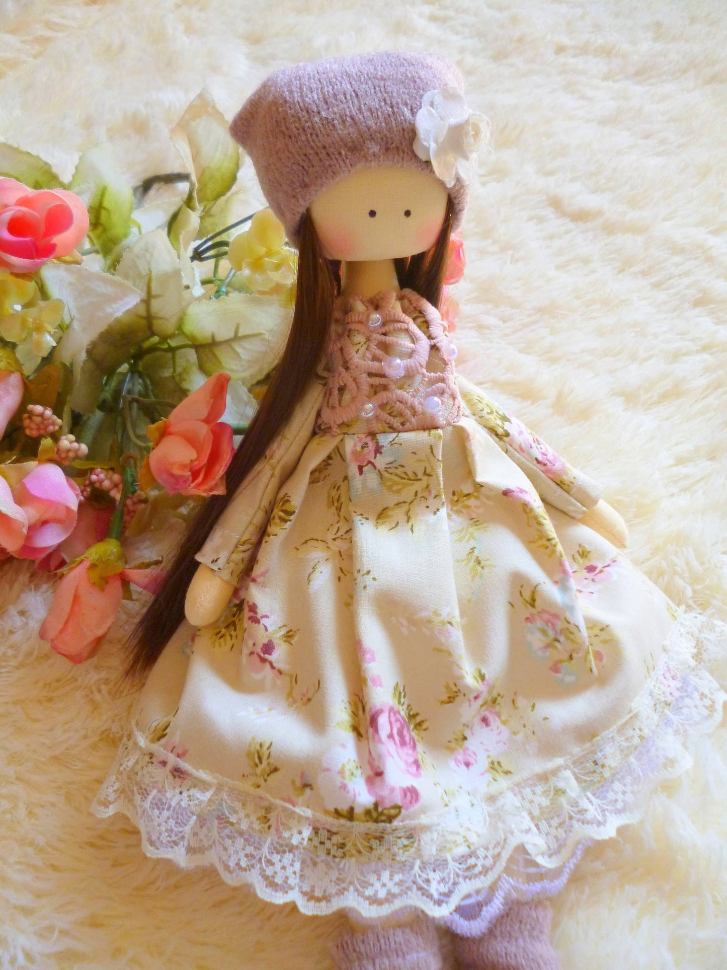 ChernikovaNataliya - Handmade Soft Cloth Princess Doll Toy