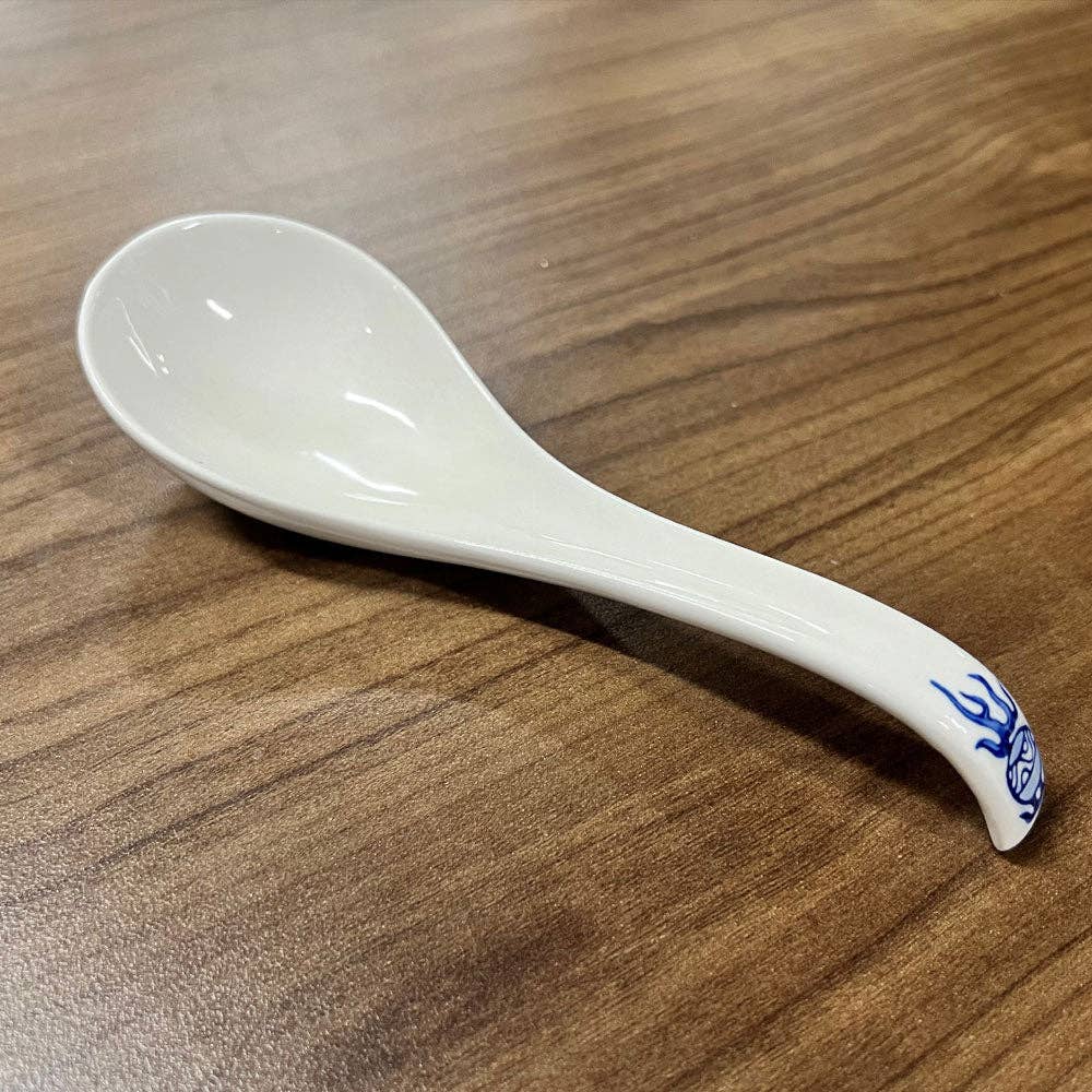 Urban Tokyo - Ryu Dragon 5.9"L Porcelain Soup Spoon (10/240)