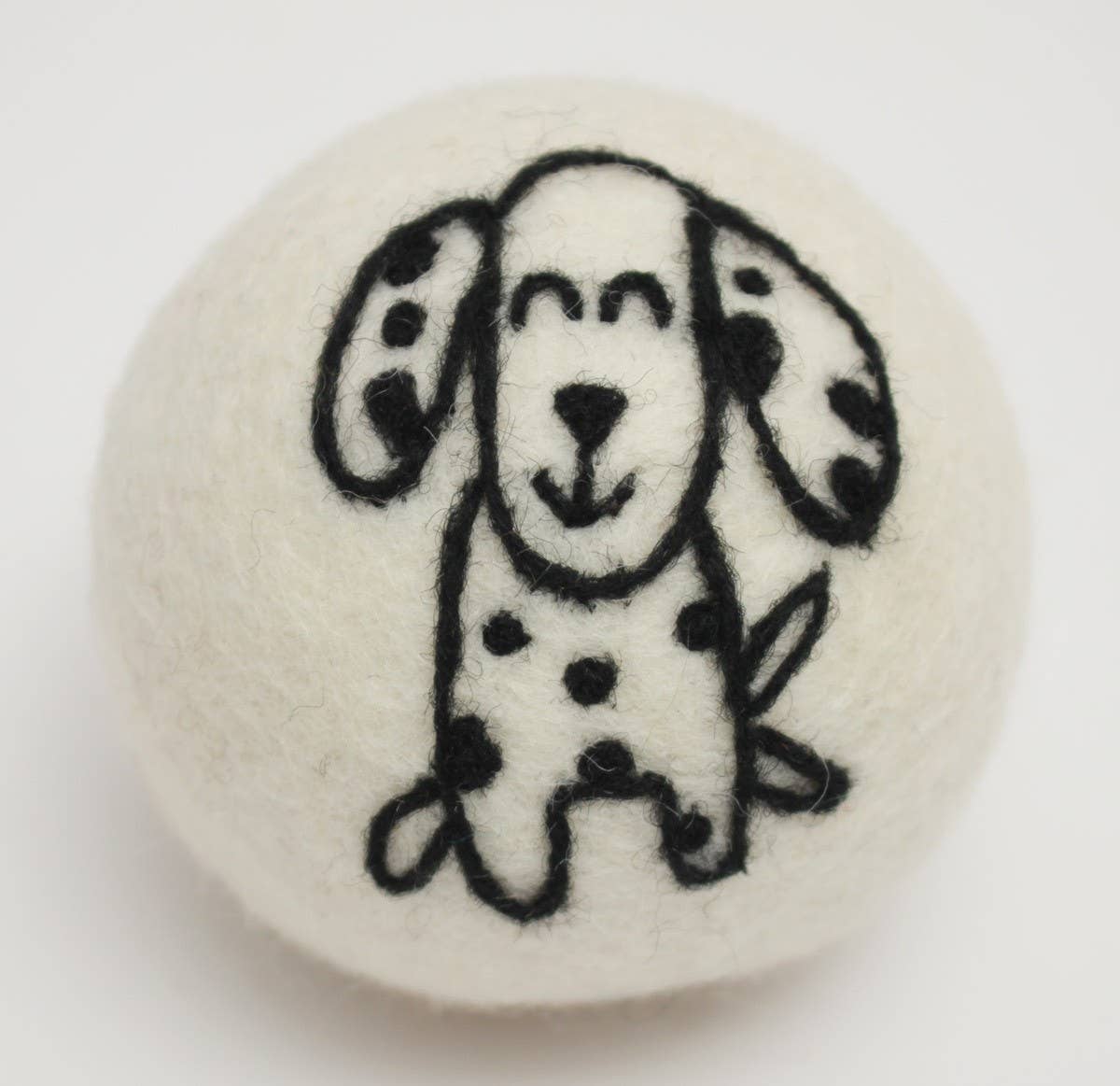 Ethical Global - Dogs: Eco Wool Dryer Balls Fair-Trade: Brown Dog