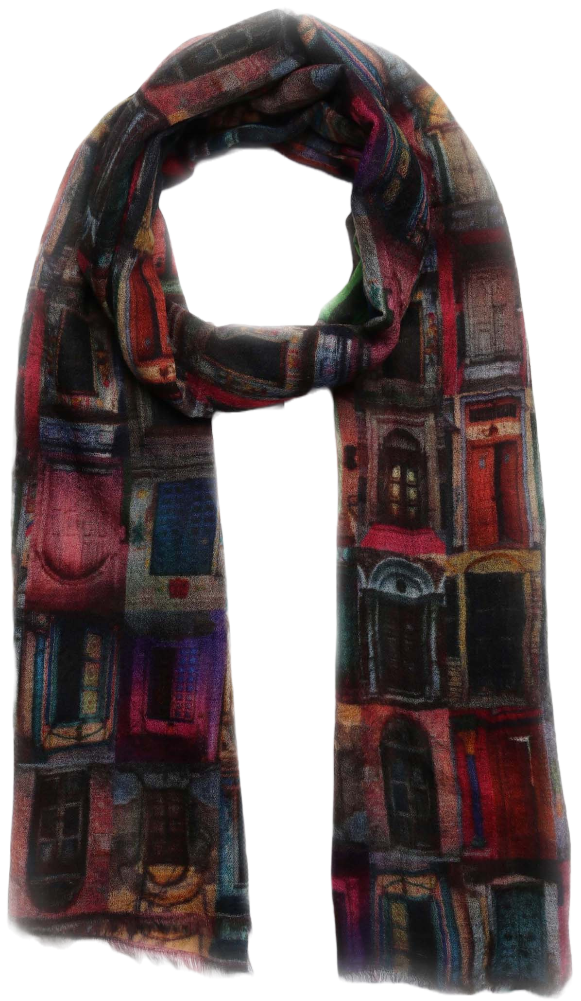 KikiSol - Doors Cotton Modal Scarf