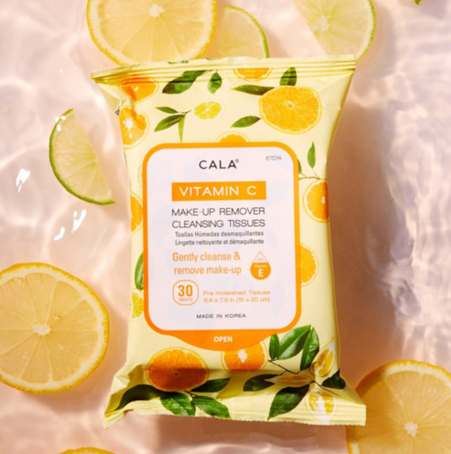 Best Beauty Group - Cala Makeup Remover Wipes Tissue Cleanser: Aloe Vera