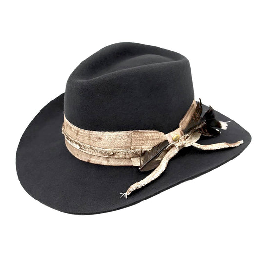 Peter Grimm - Mirando Wool Felt Hat: Black / Large/Extra Large