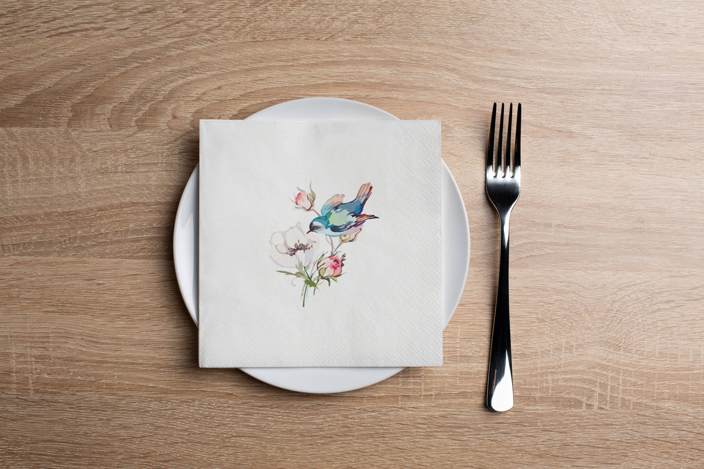 Altoonastore - Brid Floral Cocktail Napkin
