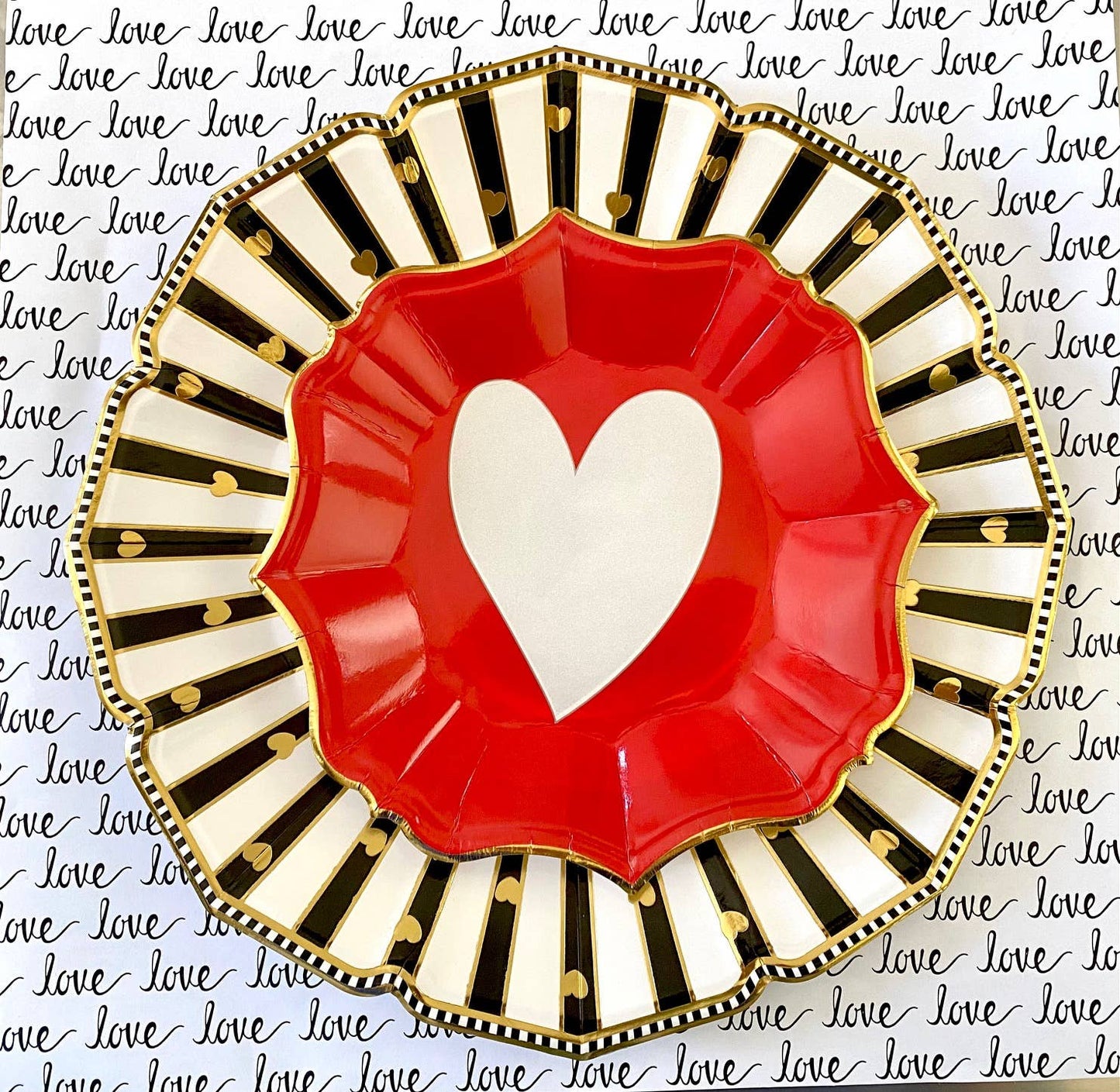 Eid Creations - 8 Love Dinner Plates