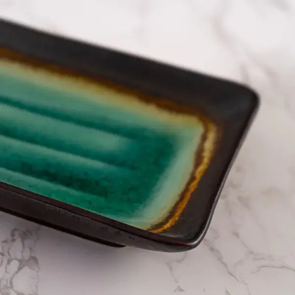 Urban Tokyo - Midori Kanyu 11.75"L Rectangular Shape Serving Platter