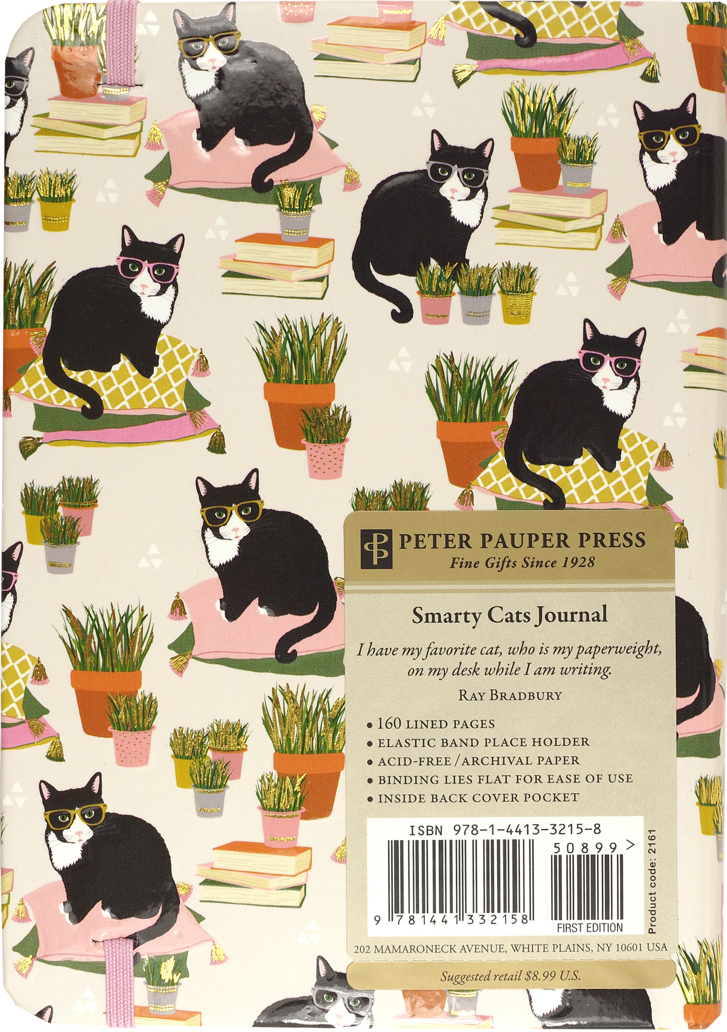 Peter Pauper Press - Smarty Cats Journal