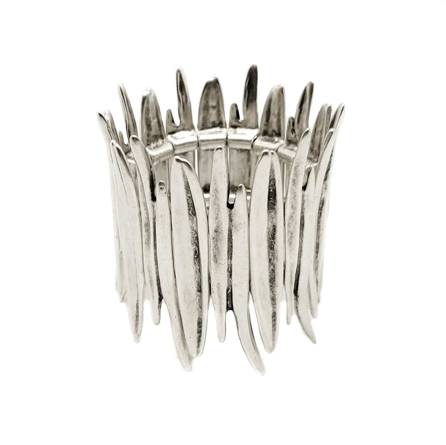 Chanour - Handmade Fire Pewter Bracelet - 2549