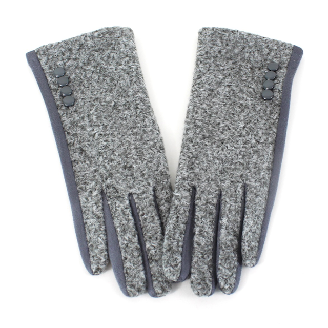 Pretty Persuasions - A23079 Windy Chic Gloves: 01 Black