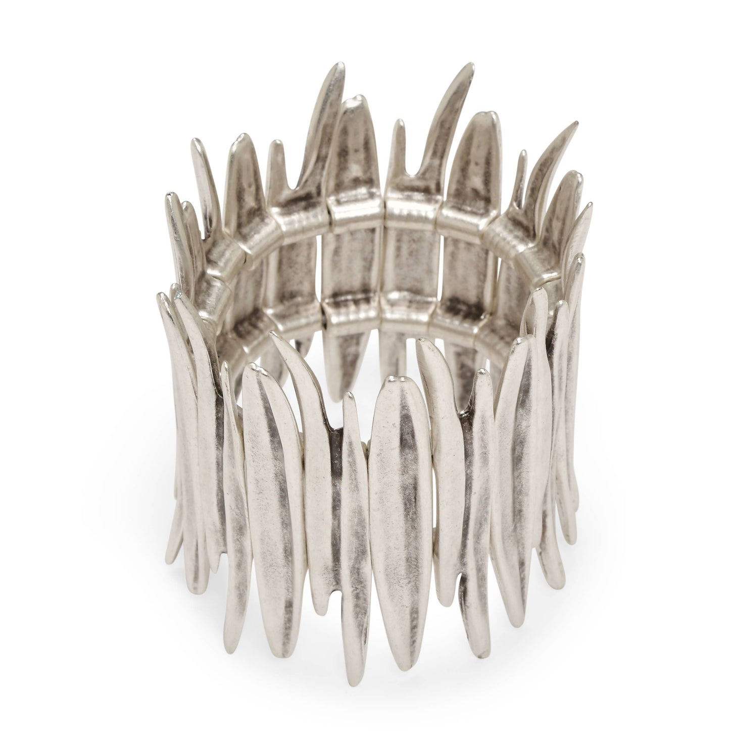 Chanour - Handmade Fire Pewter Bracelet - 2549