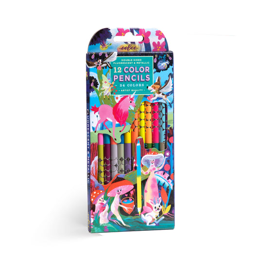eeBoo - Magical Creatures 12 Double-Sided Special Pencils
