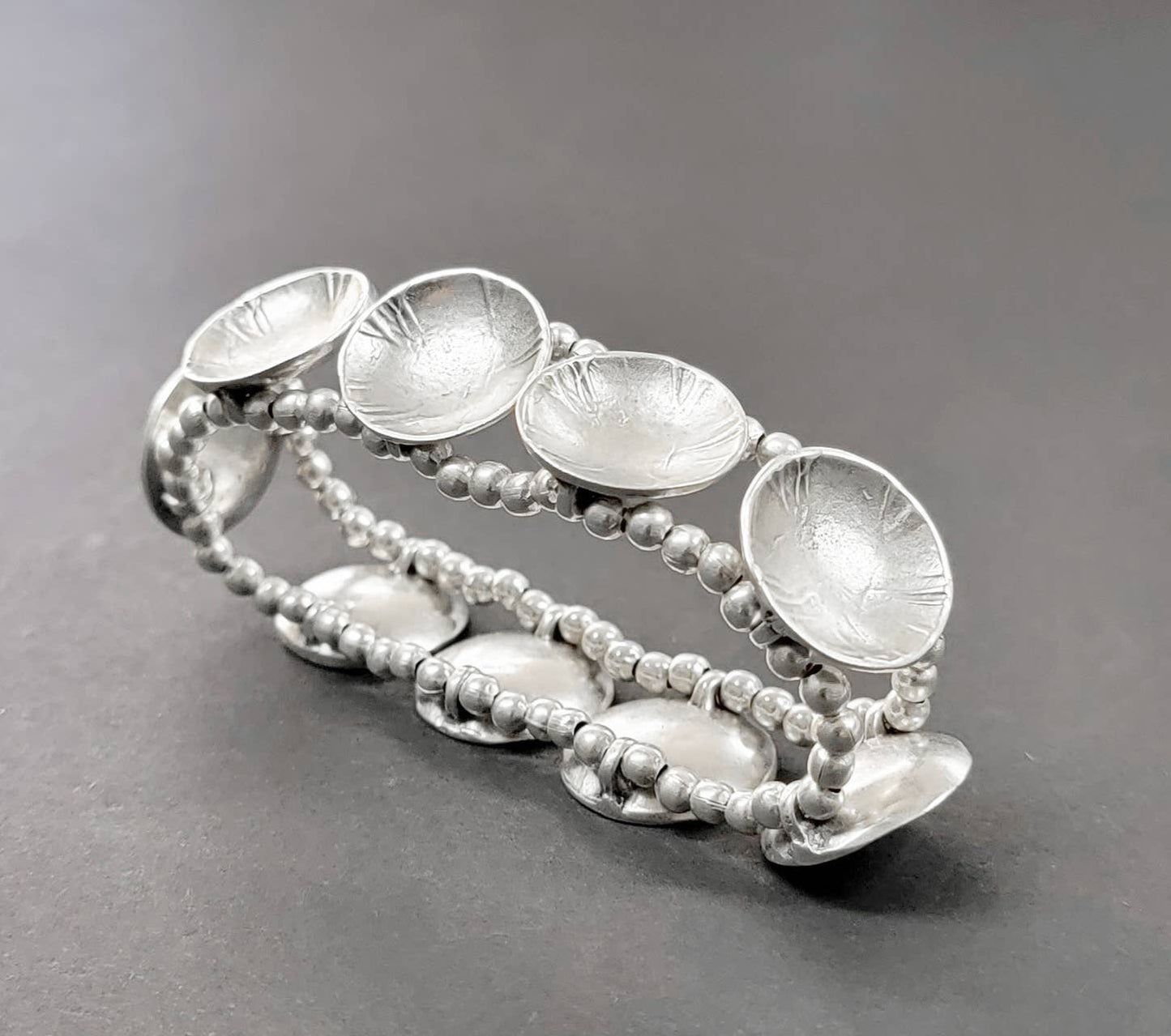 Chanour - Handmade Pewter Bracelet - 029-2029A
