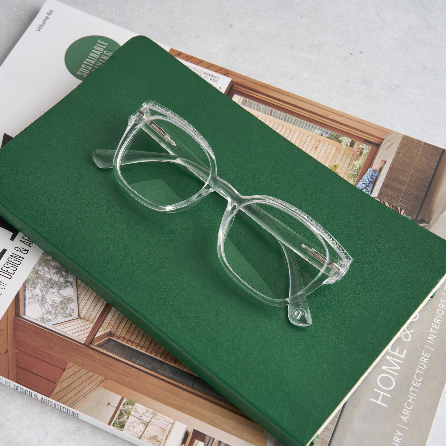 Peepers - Glimmer (Blue Light): Tan / Reading / 2.75