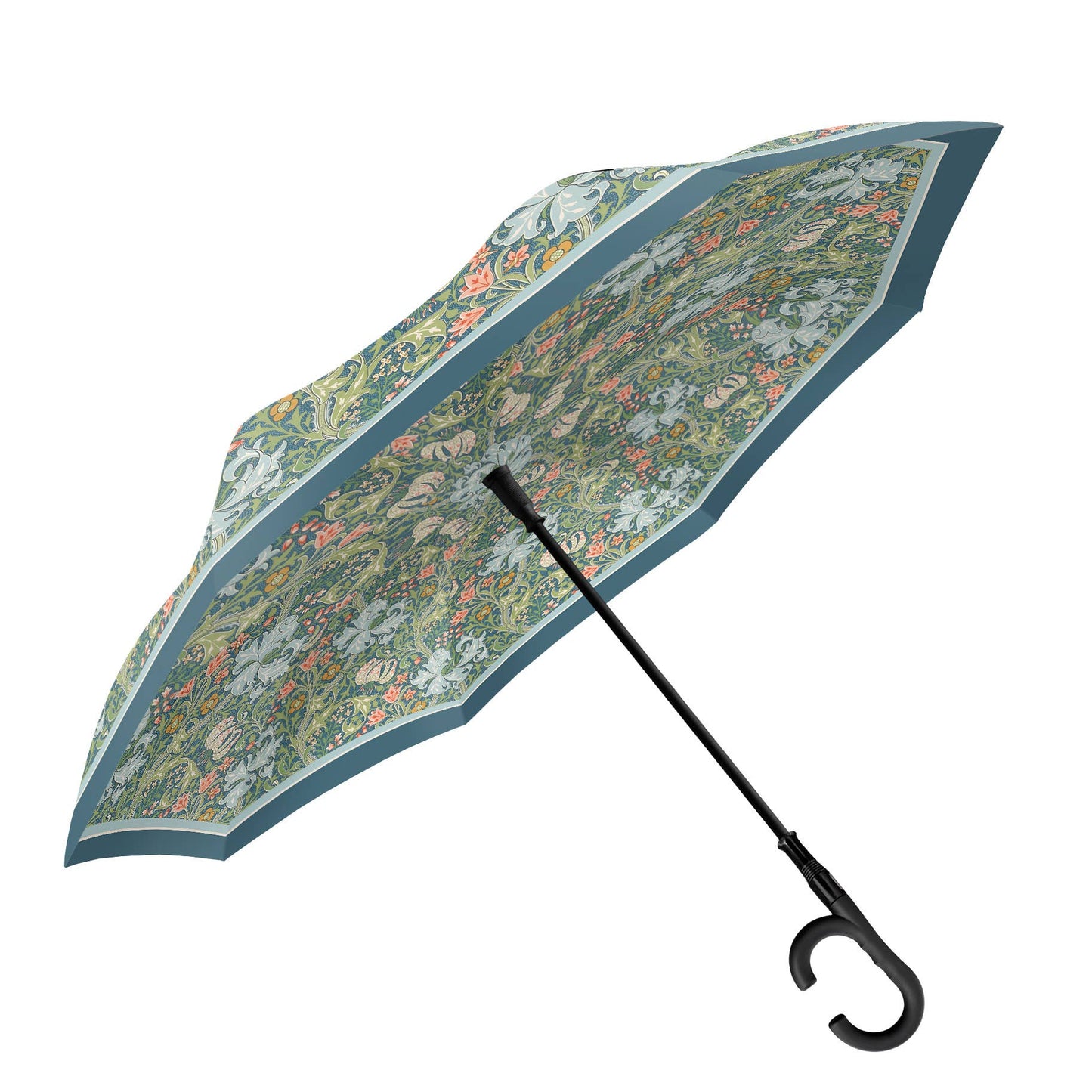 RainCaper - RainCaper William Morris "Golden Lily" Reverse Umbrella
