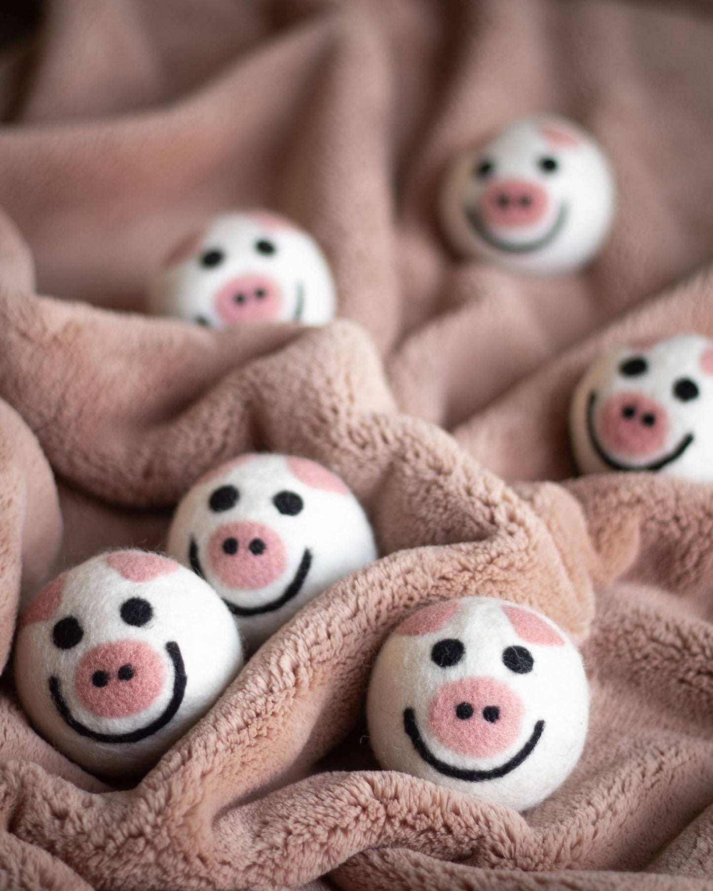 Friendsheep - Piggy Band Eco Wool Dryer Balls: PACKAGE FREE