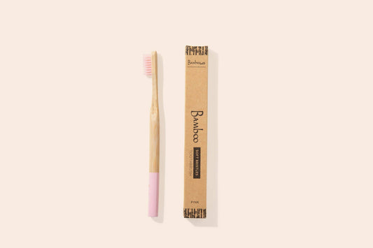 Bamboo Switch - Adult Bamboo Toothbrush | Earth Day Bestseller: Pink
