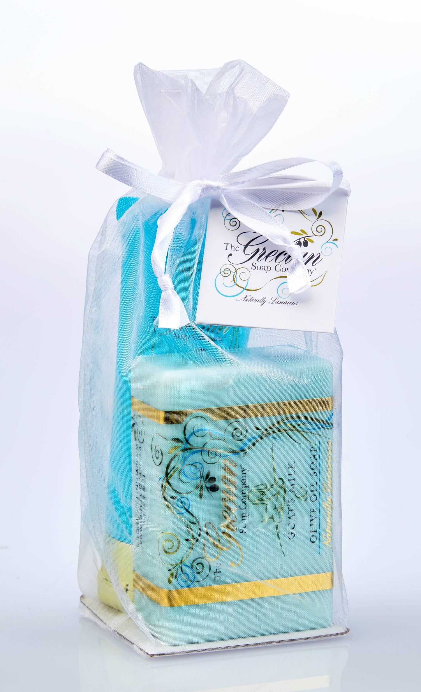 The Grecian Soap Company - Goat's Milk Soap and Lotion Gift Set: Milk & Honey