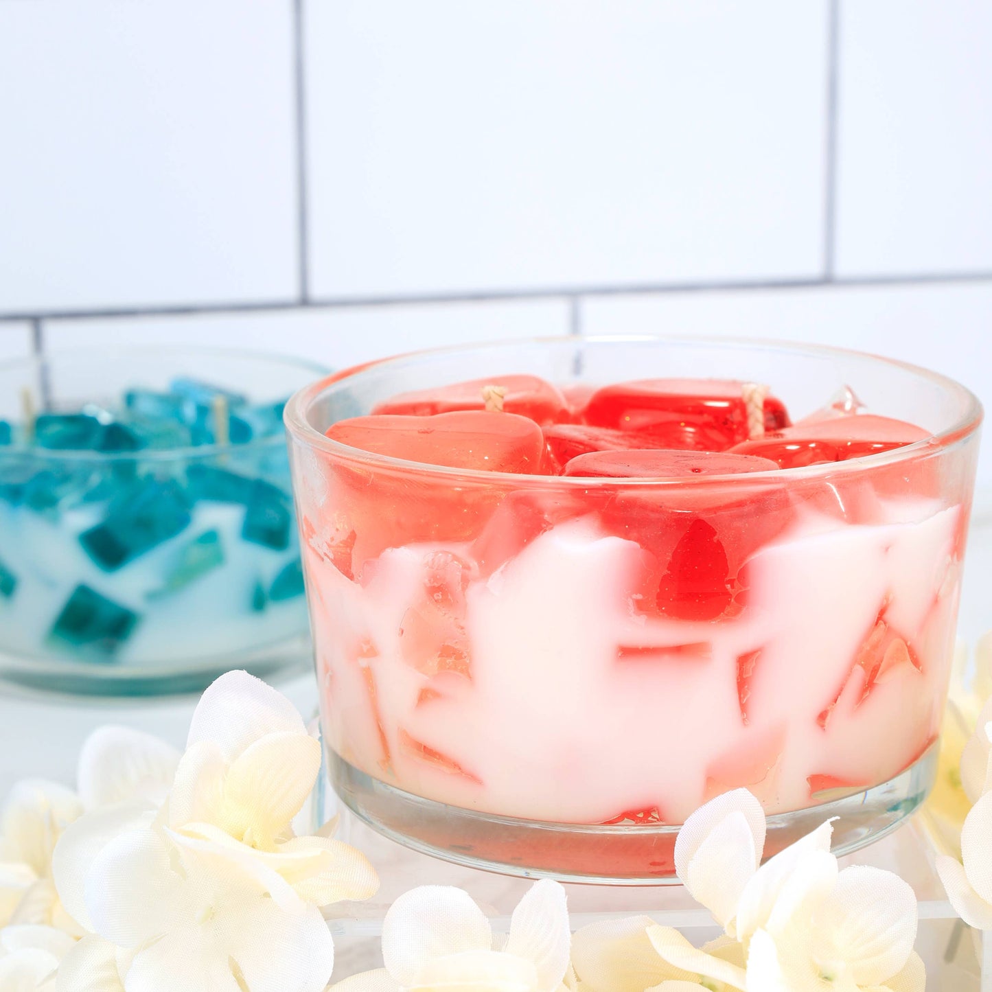 Primal Elements - Color Bowl Candles®: Citrus Melonmint (Sparkling fresh citrus with a twist of mint wrapped melon)
