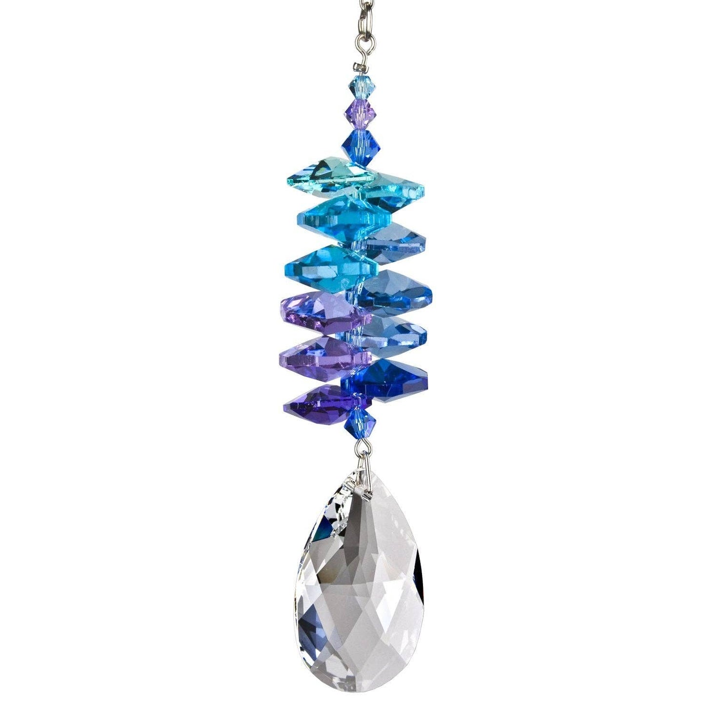 Woodstock Chimes - Crystal Moonlight Cascade™ - Almond