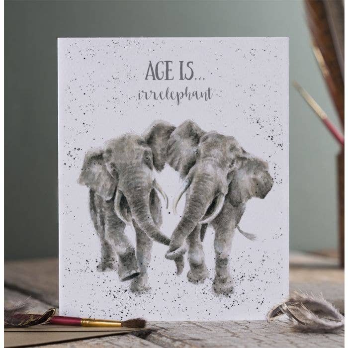 Wrendale Designs - Age Is Irrelephant