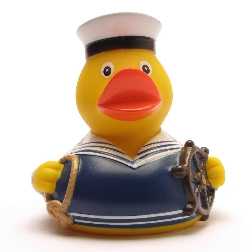 Duckshop - Blue sailor rubber duck - rubber duck