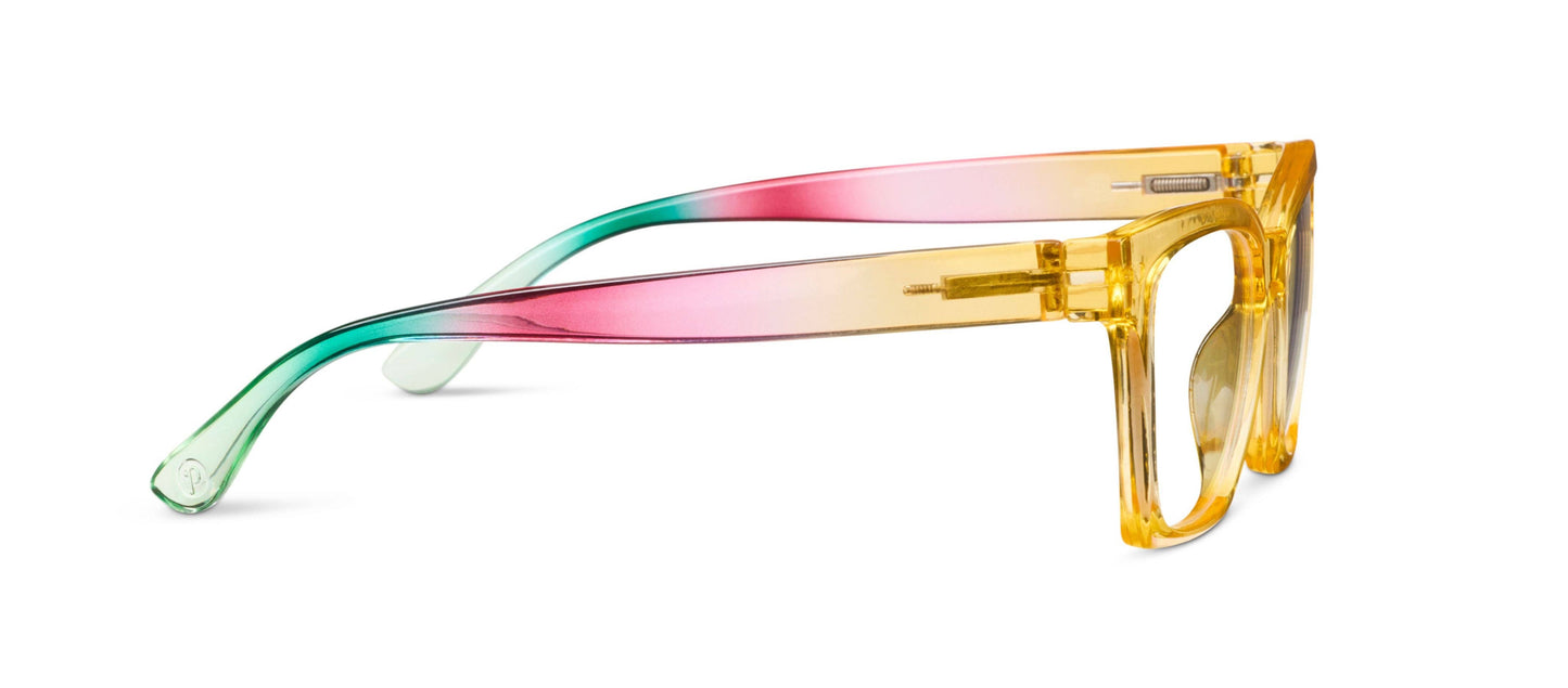 Peepers - Maisie (Blue Light): Yellow/Ombre / Reading / 1.75