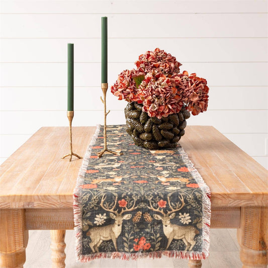 Audrey's Home & Gift - Table Runner - Balmoral Deer Print (Pk/02)