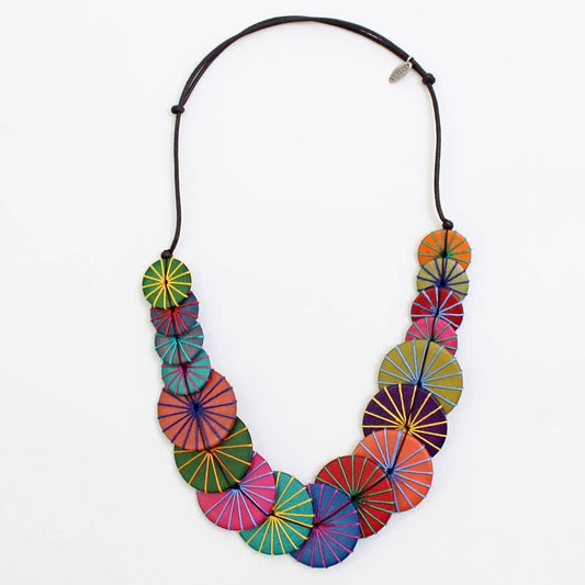 Sylca Designs - Multicolored Azalea Necklace