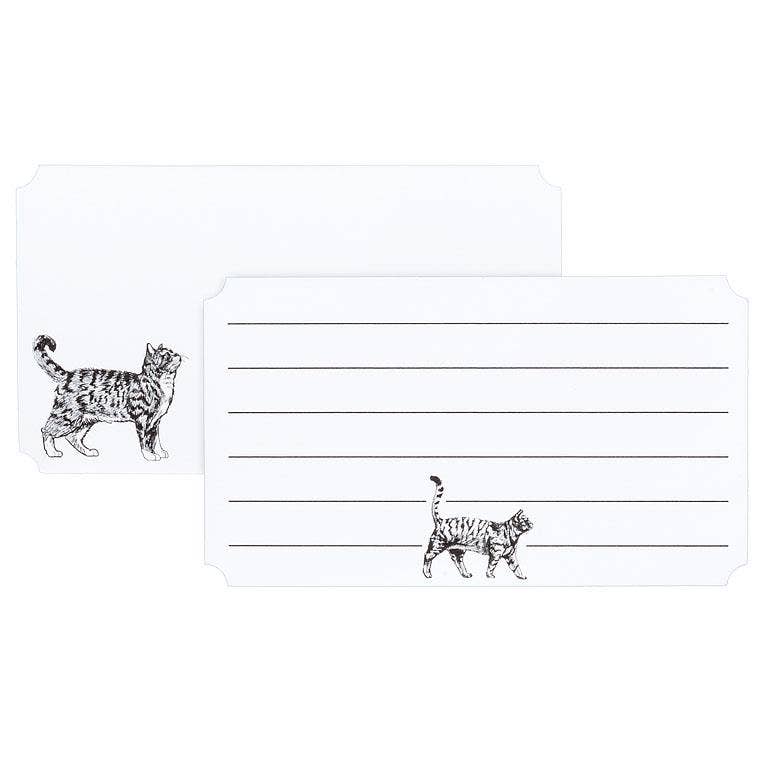 Abbott - Cat Mini Note Cards. 50 Pieces