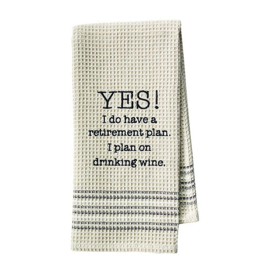 Mona B. - YES WAFFLE-WEAVE DISHTOWEL (Set of 2), MH-142