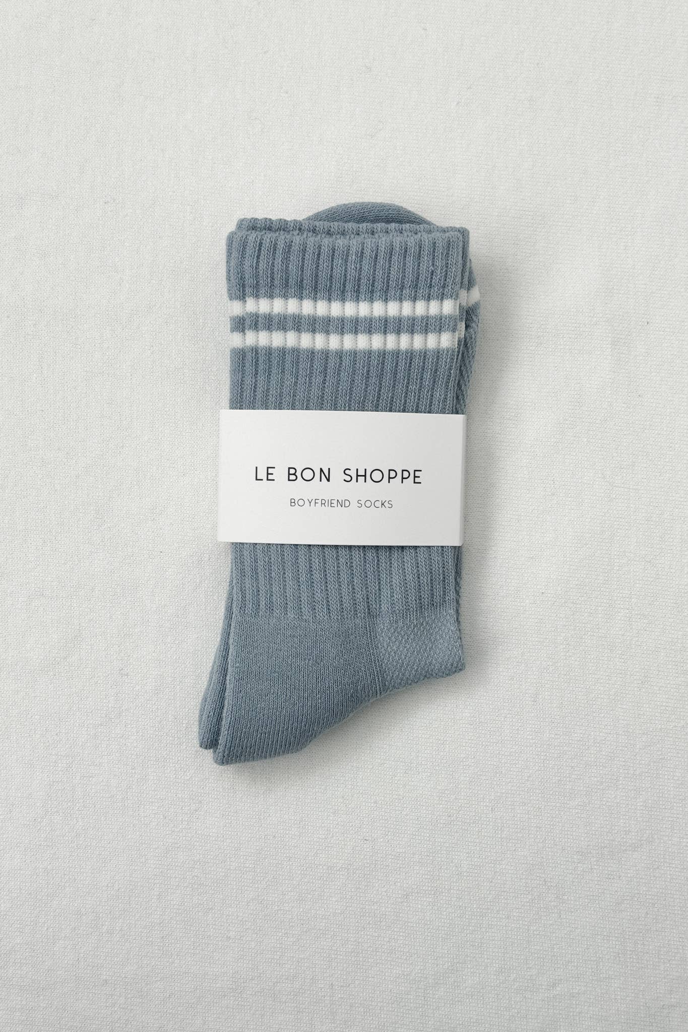 Le Bon Shoppe - Boyfriend Socks: Lt. Grey