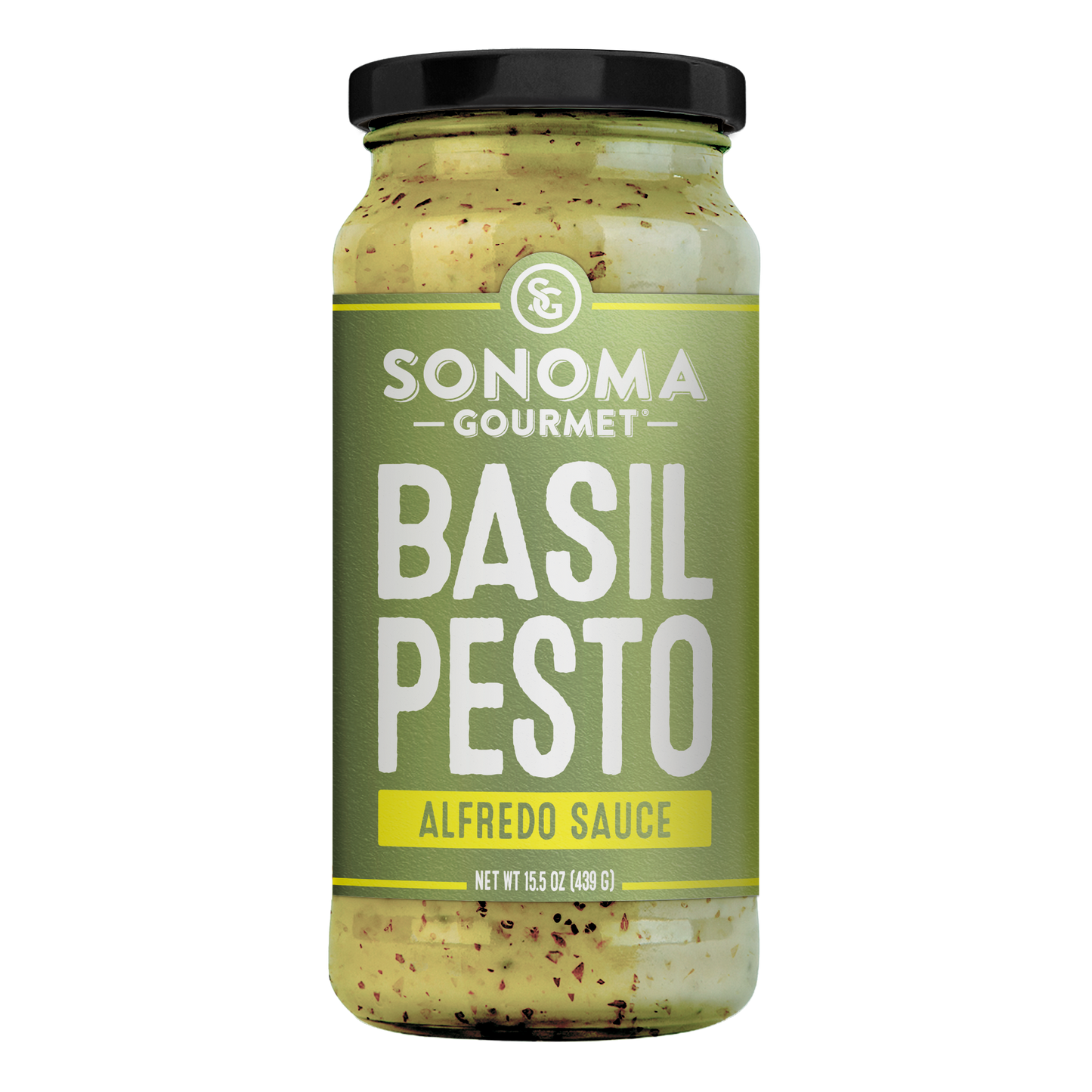 Sonoma Gourmet - Basil Pesto Alfredo Sauce: 15.5oz