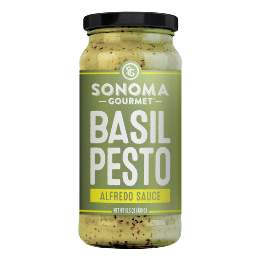 Sonoma Gourmet - Basil Pesto Alfredo Sauce: 15.5oz