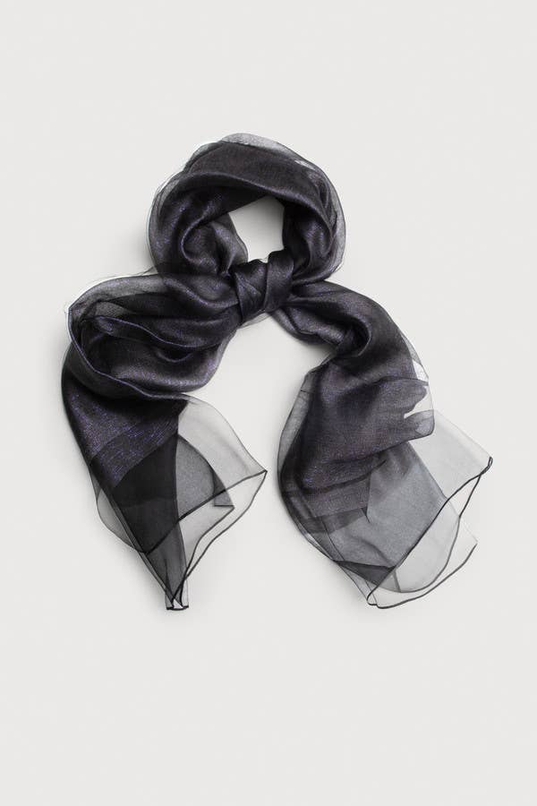 SAACHI - Sparkle Sheer Social Wrap Scarf