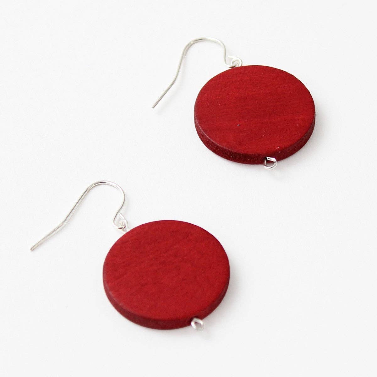 Sylca Designs - Red Dot Rosie Earrings
